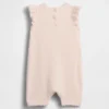 Tutina corta per neonati con maglione a fragole