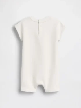 Tutina corta per neonati Vintagesoft con orsetto Brannan