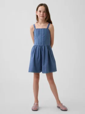Tutina per bambini con bordi in pizzo