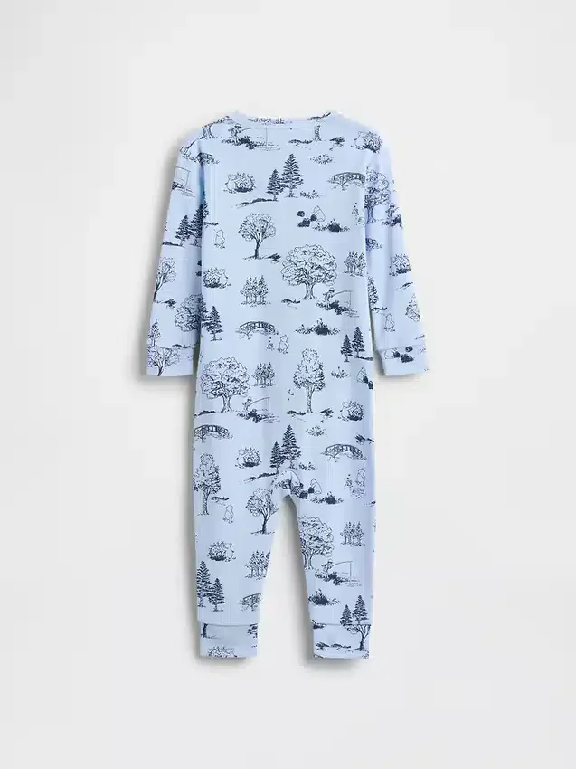 Tutina per neonati Winnie the Pooh in cotone biologico