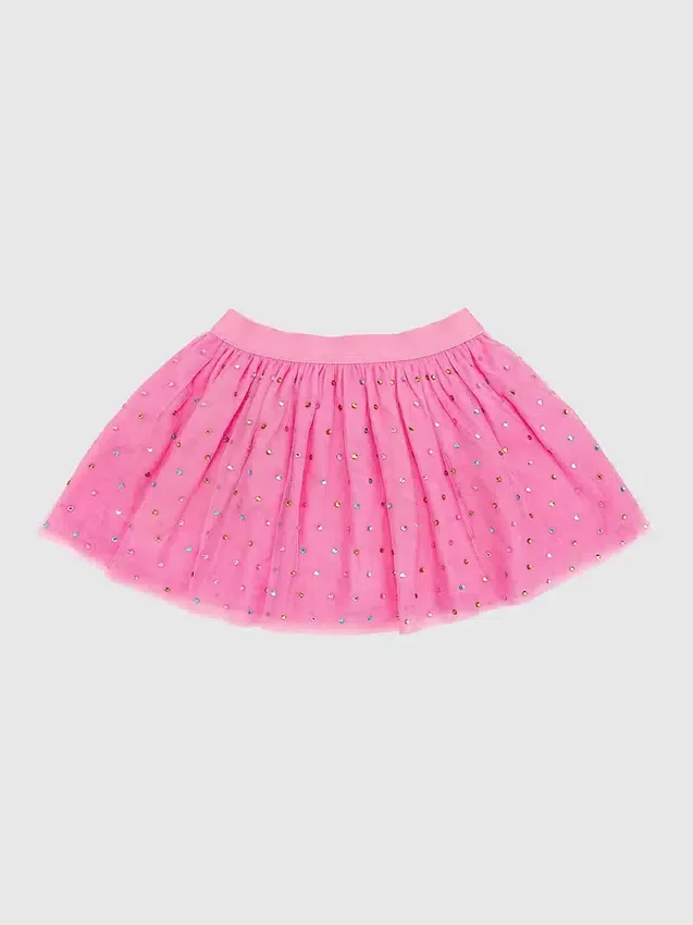 Tutu Sweet Wink con strass color lampone