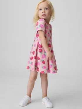 Vestito a girandola mix & match per neonato & bebè