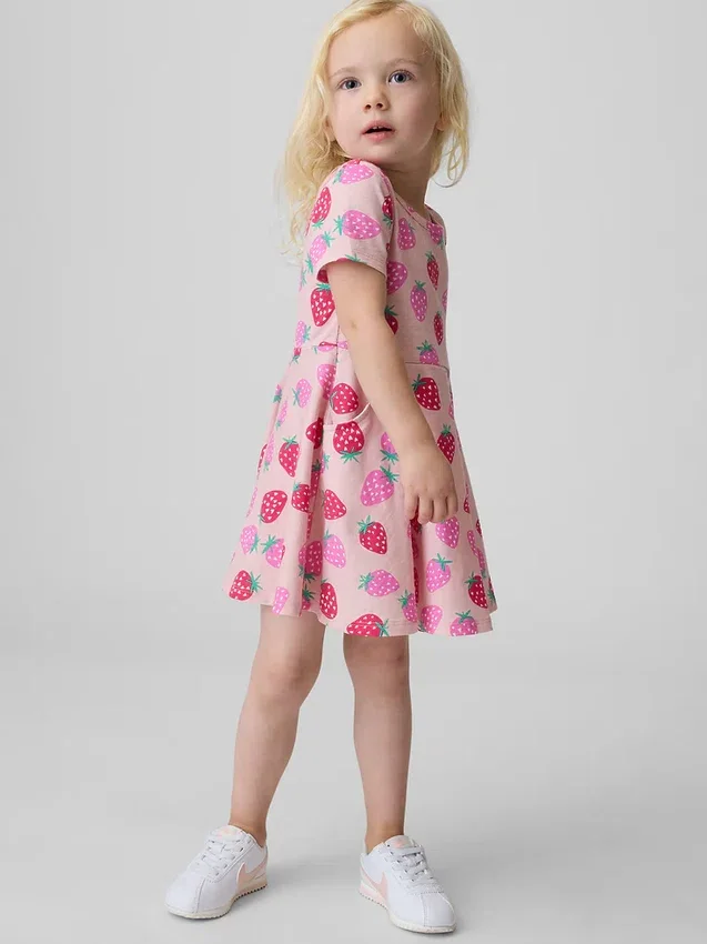 Vestito a girandola mix & match per neonato & bebè