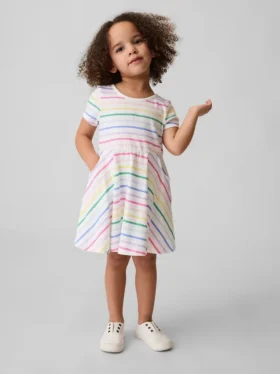 Vestito a girandola mix & match per neonato & bebè