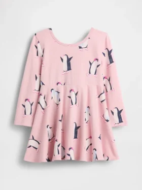 Vestito a girandola mix & match per neonato & bebè