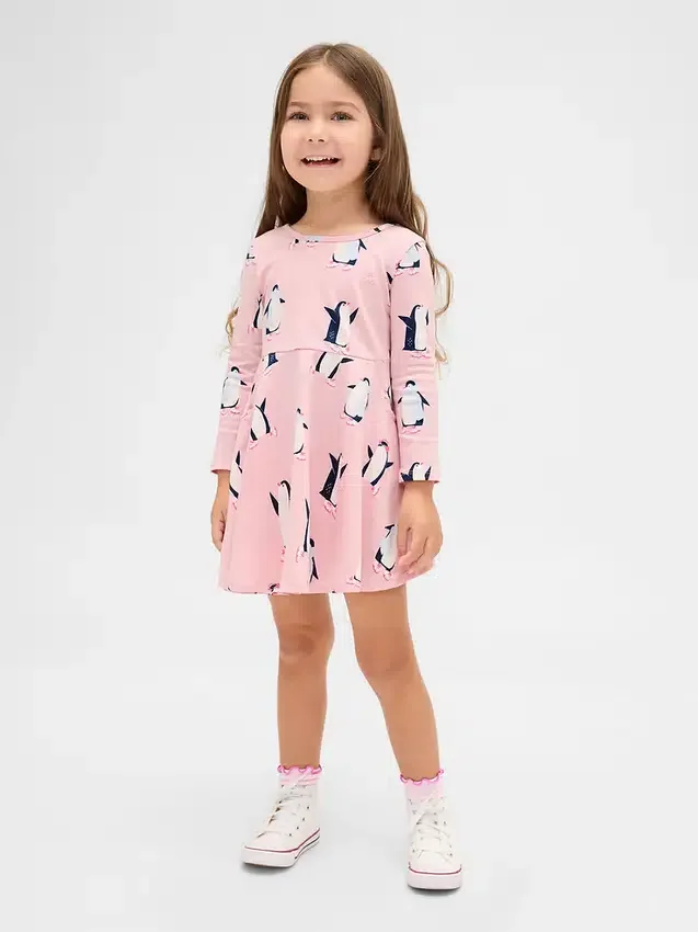 Vestito a girandola mix & match per neonato & bebè
