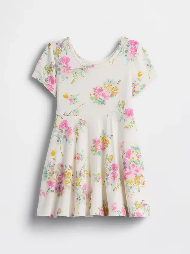 Vestito a girandola mix & match per neonato & bebè