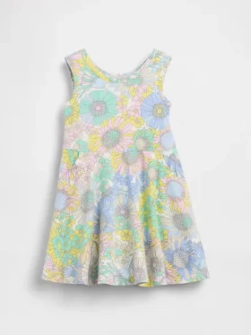 Vestito a girandola senza maniche mix & match per Neonato & Bebè