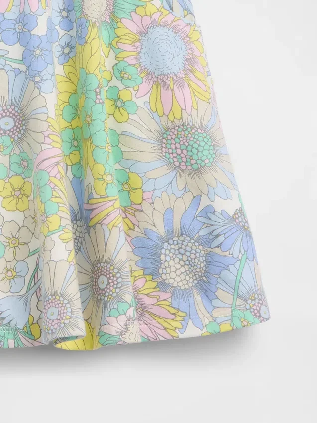 Vestito a girandola senza maniche mix & match per Neonato & Bebè