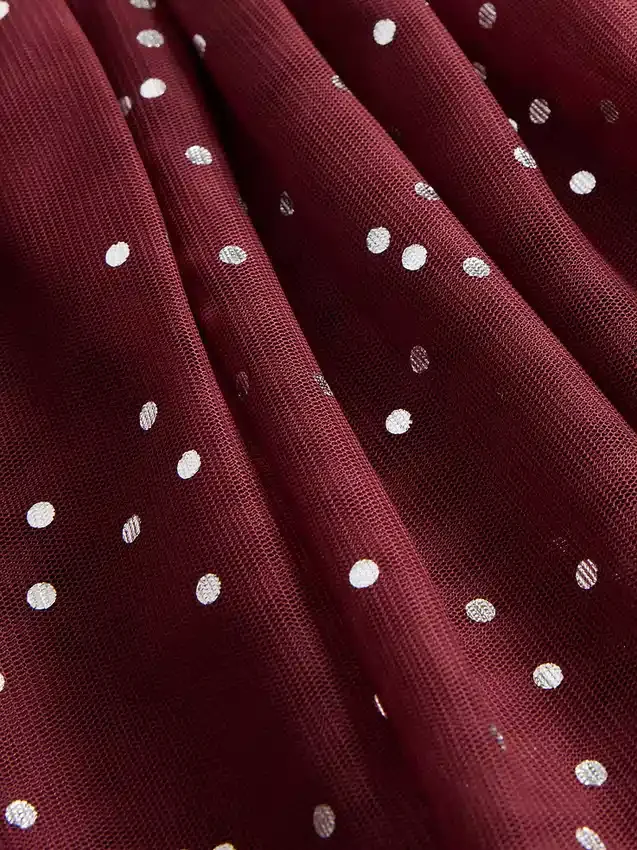 Vestito a palloncino in tessuto misto per neonato & bebè