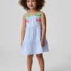 Vestito a quadretti con ciliegie per neonato & bebè