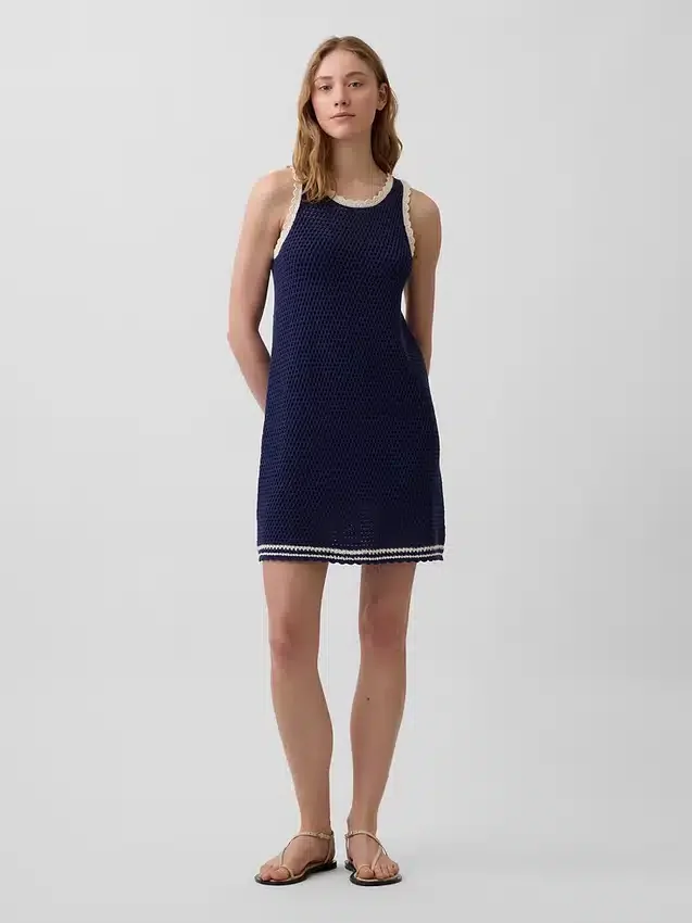 Vestito all’uncinetto 100% cotone