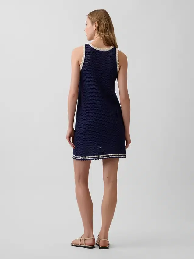 Vestito all’uncinetto 100% cotone