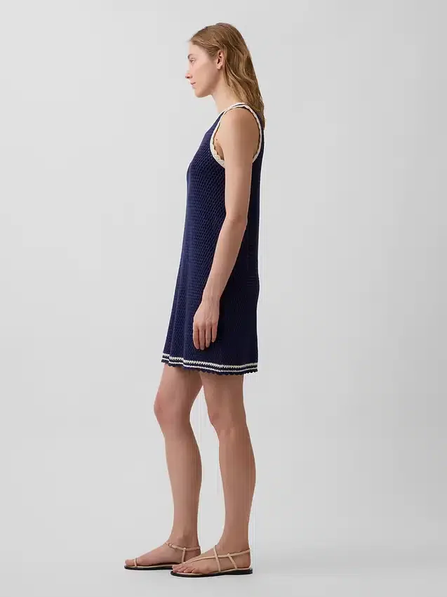Vestito all’uncinetto 100% cotone