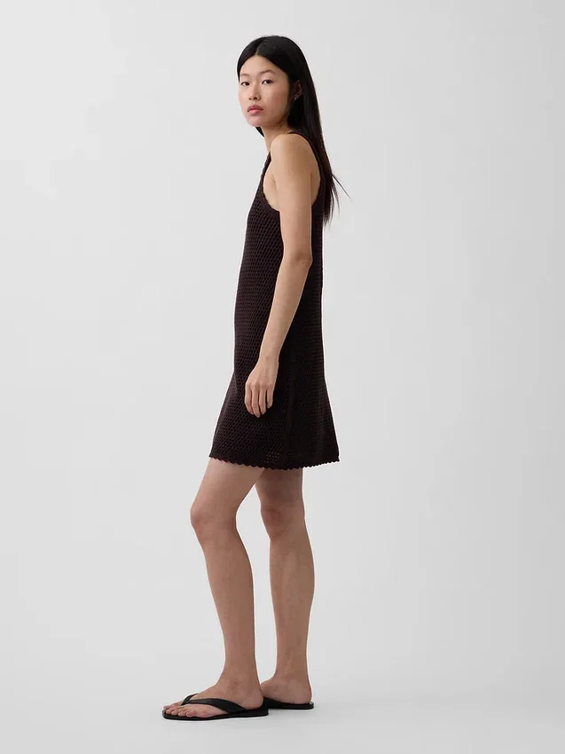 Vestito all’uncinetto 100% cotone