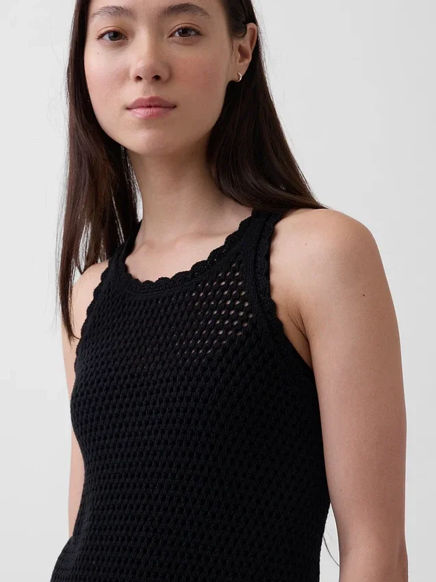 Vestito all’uncinetto 100% cotone