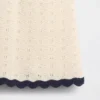 Vestito canotta all’uncinetto per bambini