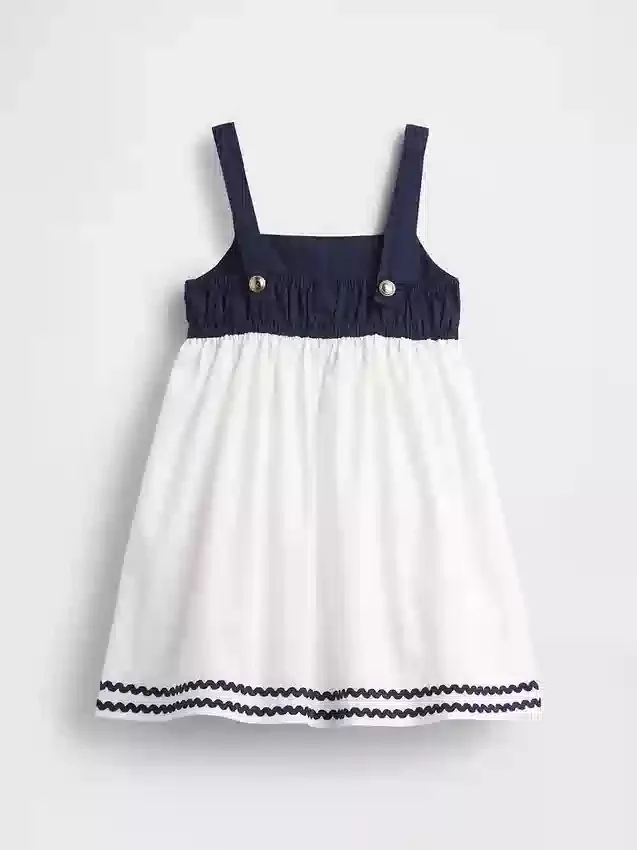 Vestito canotta in stile marinaro per neonato & bebè