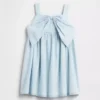 Vestito con fiocco in denim per neonato & bebè