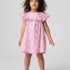 Vestito con volant a fiori per neonato & bebè