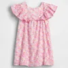Vestito con volant a fiori per neonato & bebè