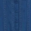 Vestito da bambina con maniche svolazzanti e bordi in pizzo