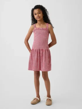 Vestito da bambina con vita bassa