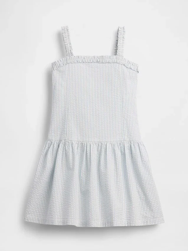 Vestito da bambina con vita bassa