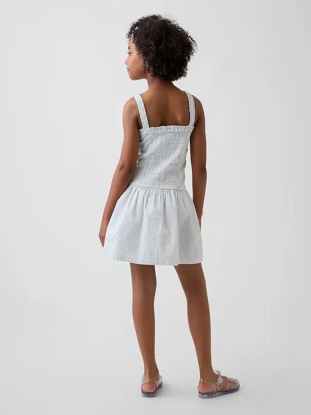 Vestito da bambina con vita bassa
