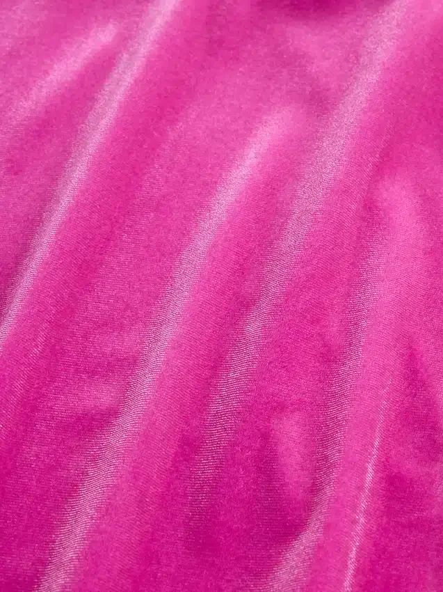 Vestito da bambina in velluto con vita impero