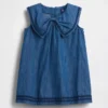 Vestito da marinaretta in denim per neonato & bebè