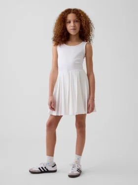 Vestito da tennis a pieghe per bambina