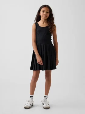 Vestito da tennis a pieghe per bambina