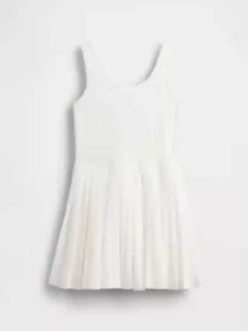 Vestito da tennis a pieghe per bambina
