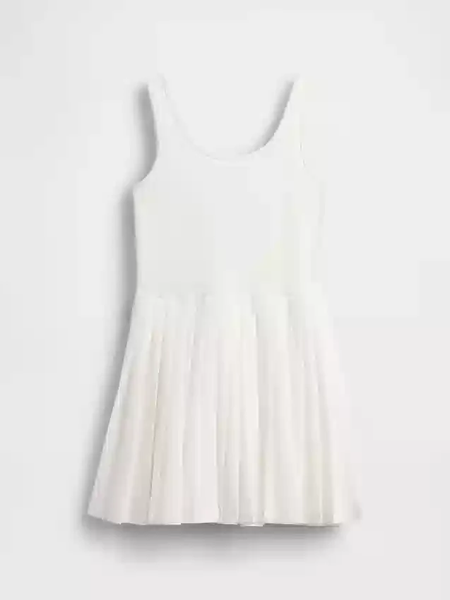 Vestito da tennis a pieghe per bambina