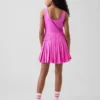 Vestito da tennis a pieghe per bambina