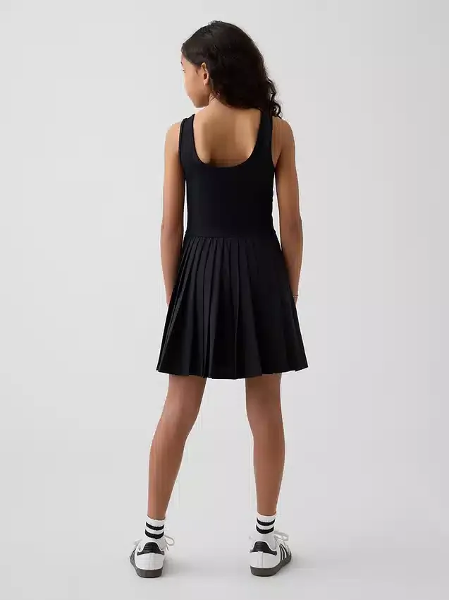 Vestito da tennis a pieghe per bambina