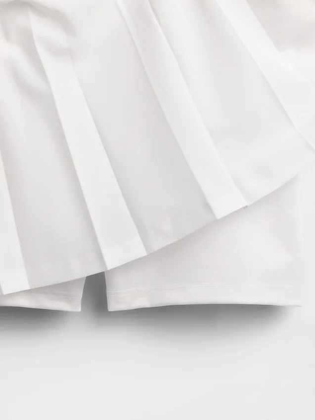 Vestito da tennis a pieghe per bambina
