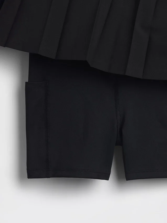 Vestito da tennis a pieghe per bambina