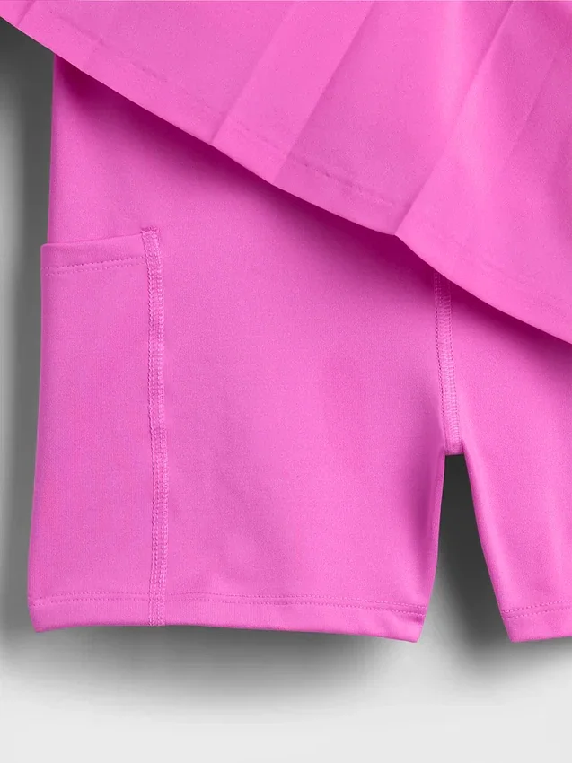 Vestito da tennis a pieghe per bambina