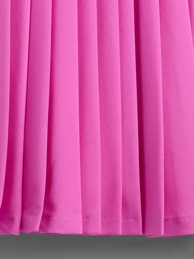 Vestito da tennis a pieghe per bambina