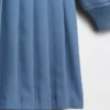 Vestito felpato plissettato Vintagesoft per bambini