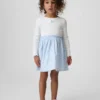 Vestito in tessuti misti per neonato & bebè
