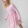 Vestito in tessuti misti per neonato & bebè