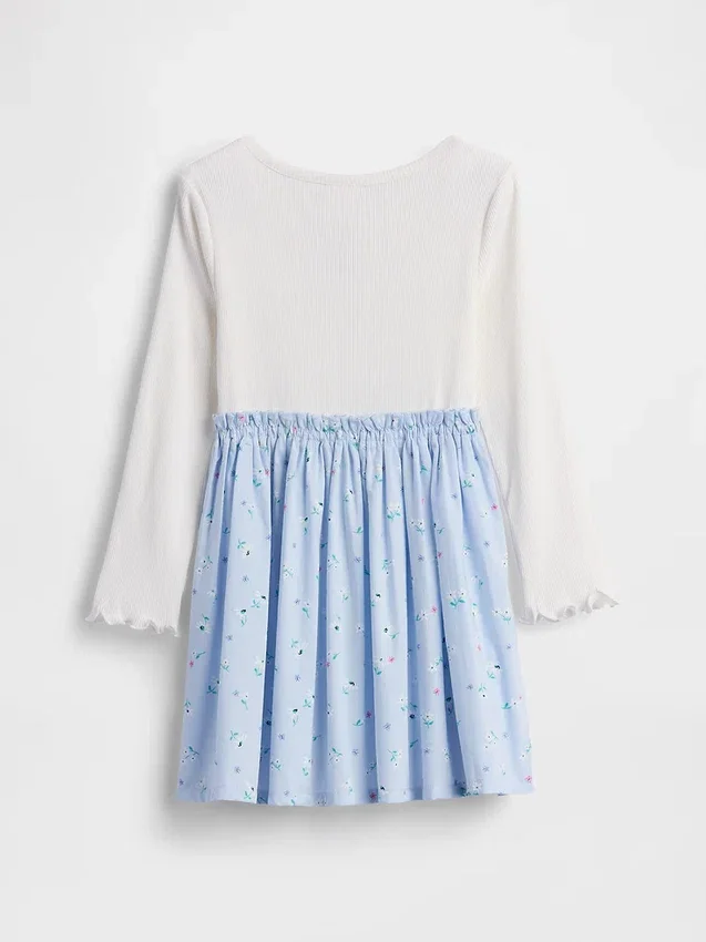 Vestito in tessuti misti per neonato & bebè