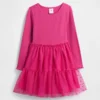 Vestito in tulle e tessuti misti per neonato & bebè