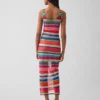 Vestito lungo trasparente a righe "Happy Stripe" di Gapstudio