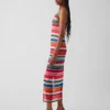 Vestito lungo trasparente a righe "Happy Stripe" di Gapstudio