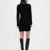 Vestito maglione a collo alto CashSoft Pointelle