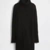 Vestito maglione a collo alto CashSoft Pointelle
